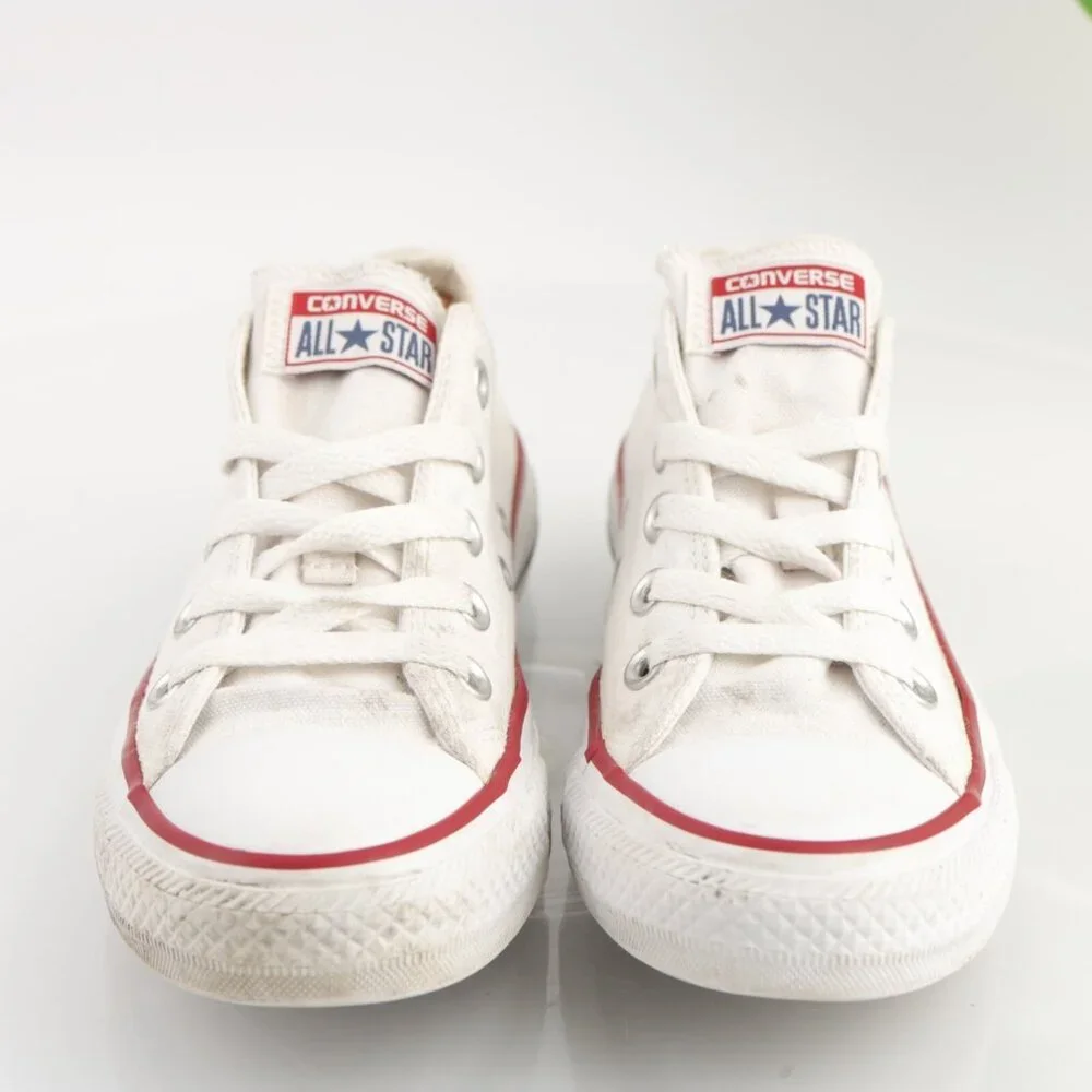 Converse Womens Shoreline Sneaker Size 6 White Canvas Low Top Lace Up Shoe Comfy - Picture 3 of 12